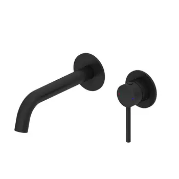 Встраиваемый смеситель для раковины WONZON & WOGHAND STICK WW-88869017-MB черный