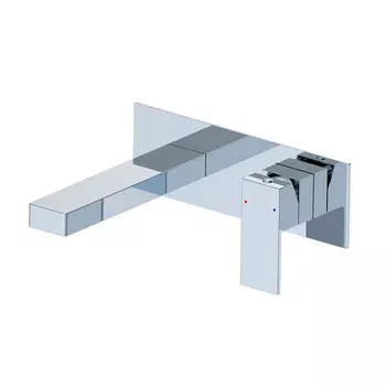 Встраиваемый смеситель для раковины WONZON & WOGHAND CUBE WW-88869016-CR хром
