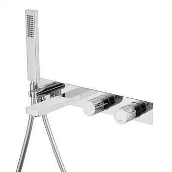 Встраиваемый смеситель для ванны Abber Rund AF8730 хром