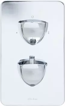 Встраиваемый смеситель для ванны и душа Allen Brau Infinity 5.21216-00 с термостатом, с внутренней частью, хром