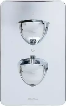 Встраиваемый смеситель для ванны и душа Allen Brau Infinity 5.21316-00 с термостатом, с внутренней частью, хром