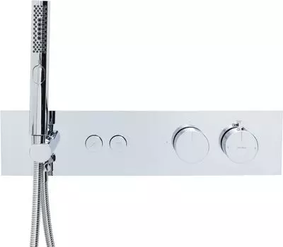 Встраиваемый смеситель для ванны и душа Allen Brau Liberty 5.33010-00 с термостатом, с внутренней частью, хром