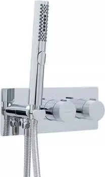 Встраиваемый смеситель для ванны и душа Allen Brau Liberty 5.33009-00 с внутренней частью, хром