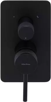 Встраиваемый смеситель для ванны и душа Allen Brau Priority 5.31A11-31 с внутренней частью, черный матовый