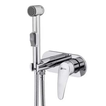 Встраиваемый смеситель с гигиеническим душем Lemark Linara LM0419C хром