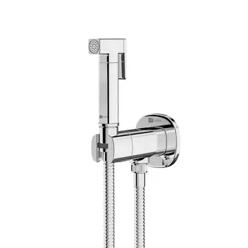 Встраиваемый смеситель с гигиеническим душем Lemark Solo LM7172C хром