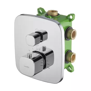 Встраиваемый термостатический смеситель Swedbe Platta 9032 хром