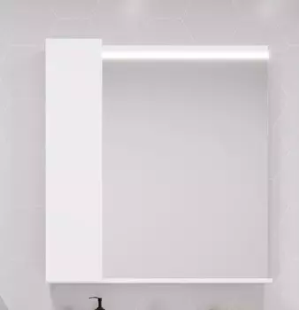 Зеркальный шкаф Aquaton Рене 80 Белый 1A222502NRC80