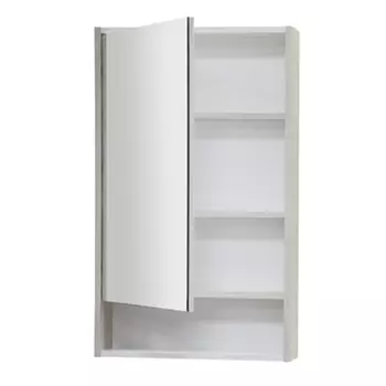 Зеркальный шкаф Aquaton Рико 50 белый/ясень фабрик 1A212302RIB90