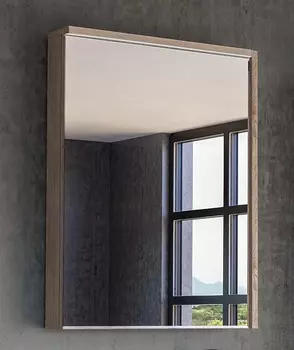 Зеркальный шкаф Aquaton Стоун 60 сосна арлингтон 1A231502SX850