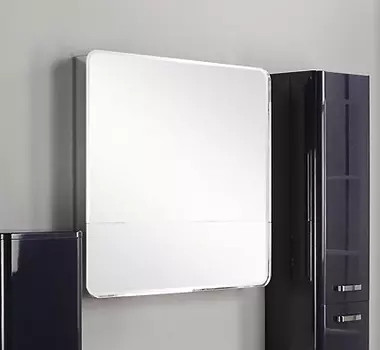 Зеркальный шкаф Aquaton Валенсия 90 белый