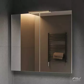 Зеркальный шкаф Alavann Cosmetic 90 см ALV0772001 белый