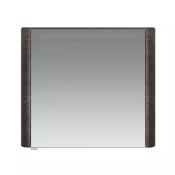 Зеркальный шкаф Am.Pm Sensation M30MCL0801TF табачный дуб с розеткой