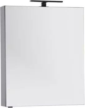 Зеркальный шкаф Aquanet Алвита 70 см 183990 серый