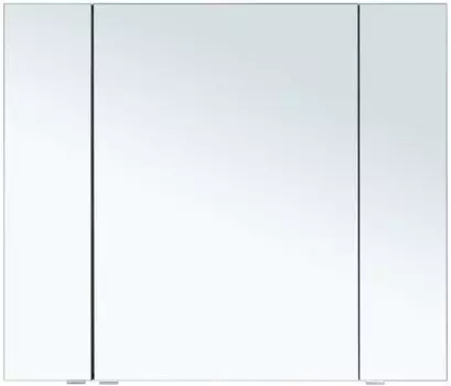 Зеркальный шкаф Aquanet Алвита New 100 см 277543 серый