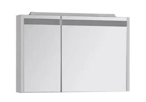 Зеркальный шкаф Aquanet Лайн 90 R белый