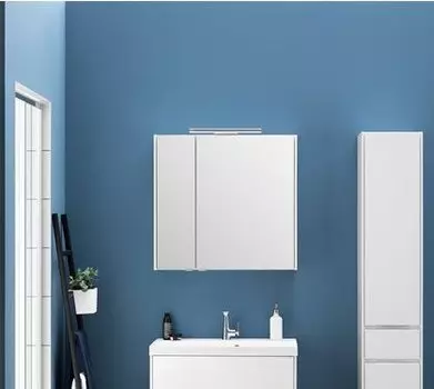 Зеркальный шкаф Aquanet Латина 80 белый 179635