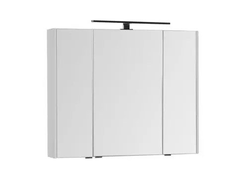 Зеркальный шкаф Aquanet Латина 90 белый 179605