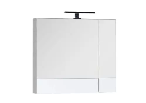 Зеркальный шкаф Aquanet Нота 75 белый