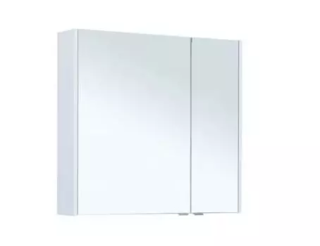 Зеркальный шкаф Aquanet Палермо 80 см 254538 белый