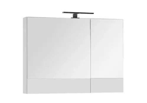 Зеркальный шкаф Aquanet Верона 90 белый