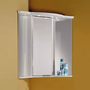Зеркальный шкаф Aquaton Альтаир 62 белый