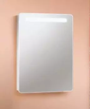 Зеркальный шкаф Aquaton Америна L 60 см с подсветкой, белый