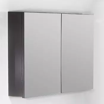 Зеркальный шкаф Armadi Art Vallessi 546-A glossy 100 антрацит глянец