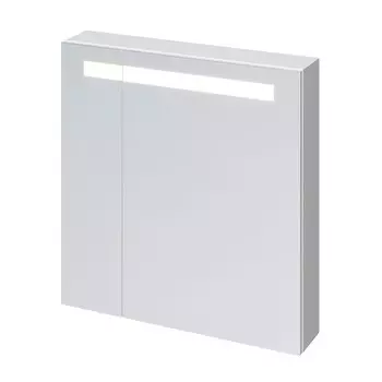 Зеркальный шкаф Cersanit Melar 70 LS-MEL70-Os с подсветкой универсальный белый