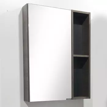 Зеркальный шкаф Comforty Франкфурт 60 дуб шоколадно-коричневый 00004150528