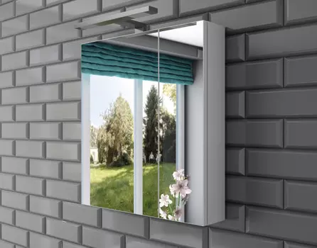 Зеркальный шкаф Эстет Monaco 70х70