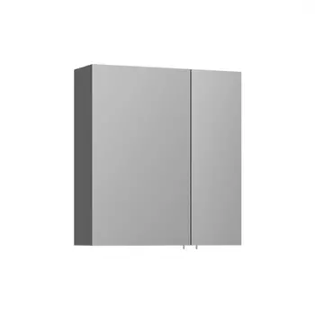 Зеркальный шкаф ORKA Likya 60 см 3006917 антрацит матовый