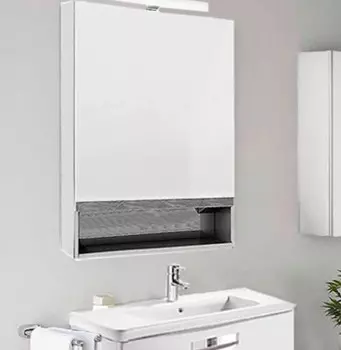 Зеркальный шкаф Roca Gap 70 белый глянец Z.RU93.0.288.6
