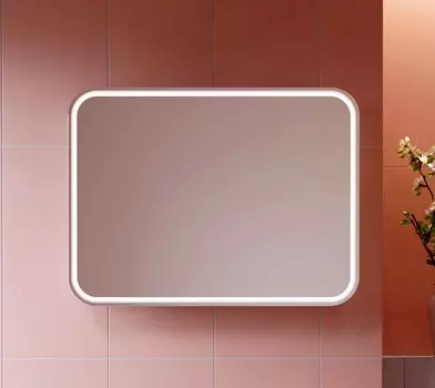 Зеркальный шкаф с подсветкой Alavann Lana 80 G см белый