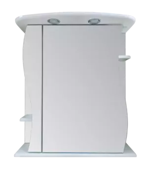 Зеркальный шкаф с подсветкой Misty 65 см Э-Лиа02065-01СвЛ подвесной, белый