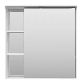 Зеркальный шкаф с подсветкой Misty Венера 80 см П-Внр04080-01СвП подвесной, белый