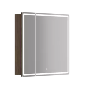Зеркальный шкаф с подсветкой Sancos Mirror 80 см MI80ECH дуб чарльстон
