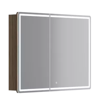 Зеркальный шкаф с подсветкой Sancos Mirror 100 см MI100ECH дуб чарльстон