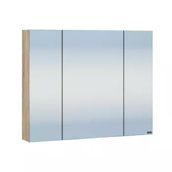 Зеркальный шкаф СанТа Марс 80 см 700417 янтарный