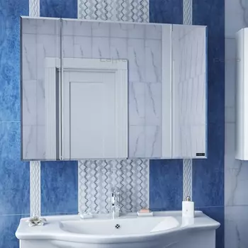 Зеркальный шкаф СанТа Стандарт 100 113012