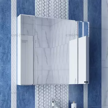 Зеркальный шкаф СанТа Стандарт 80