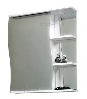 Зеркальный шкаф СанТа Волна 55 L