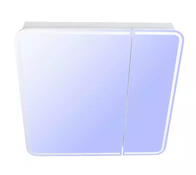 Зеркальный шкаф Style Line Каре 80 с подсветкой