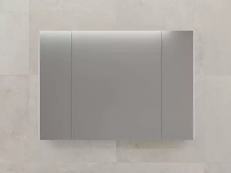 Зеркальный шкаф Style Line Лима 100 см ЛС-00002342 подвесной, белый