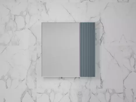 Зеркальный шкаф Style Line Стокгольм 70 см ЛС-00002319 графит софт