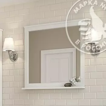 Зеркало Aquaton Леон 65 дуб белый 1A187102LBPS0