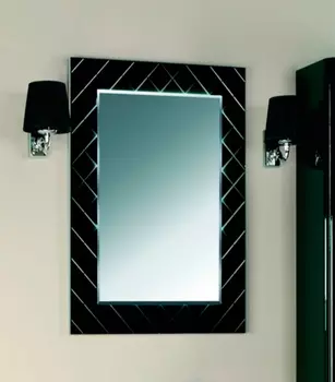 Зеркало Aquaton Венеция 75 черное