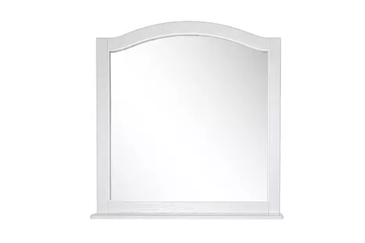 Зеркало ASB-Woodline Модерн 105 подвесное, белое