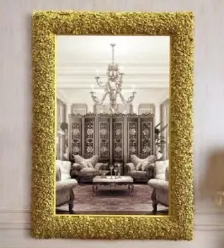 Зеркало Boheme Rose 85 см 548 золото