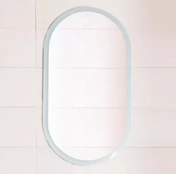 Зеркало Бриклаер Вега 55 см 4627125415616 белое